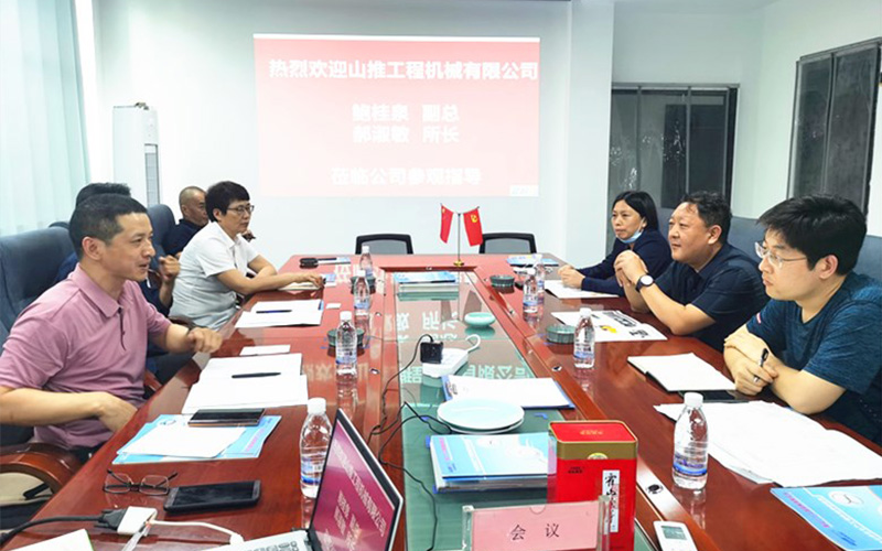 Build strategic mutual trust and talk freely about cooperation and win-win ——Guests from Shantui Construction Machinery Co., Ltd. visited the company