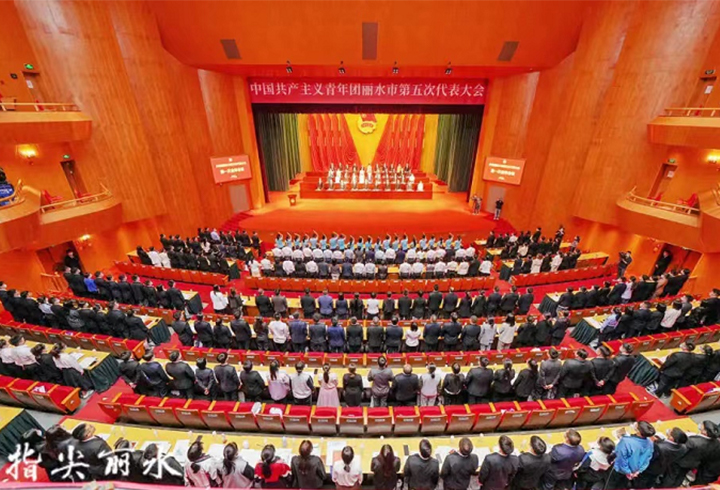 浙江万申佳律师事务所律师陈一铭参加共青团丽水市第五次代表大会