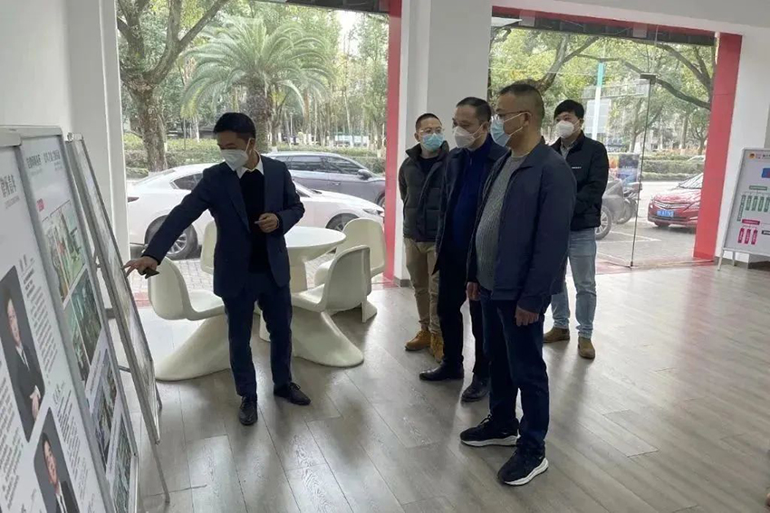 莲都区司法局杨建贞局长一行莅临我所调研指导