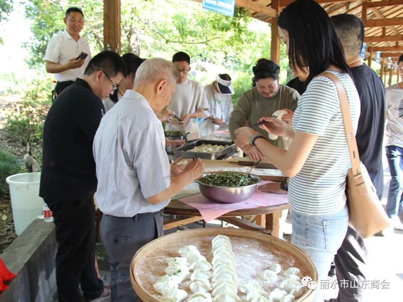 丽水市山东商会举行“庆中秋•话乡情•促共富”_中秋佳节联谊活动