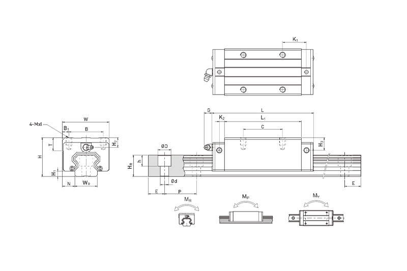 Linear guides, ball screws, linear shafts, sliding units, high technology, rolling parts, industrial machinery, supporting equipment