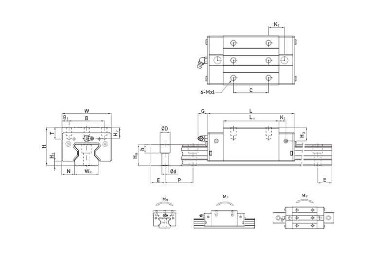 Linear guides, ball screws, linear shafts, sliding units, high technology, rolling parts, industrial machinery, supporting equipment