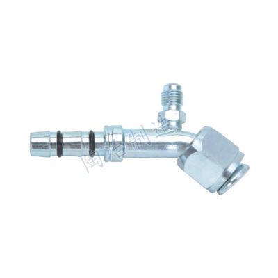 90° FLARE PORT + 12 FILL VALVE