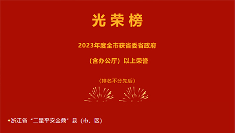 龍泉2023年度“光榮榜”新鮮出爐！