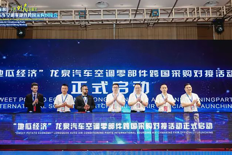 采购商齐聚龙泉，跨国采购对接会点燃“地瓜经济”跨境商机！