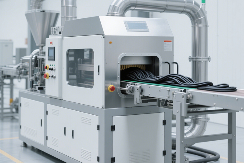 Principle of Rubber Microwave Vulcanization Machine