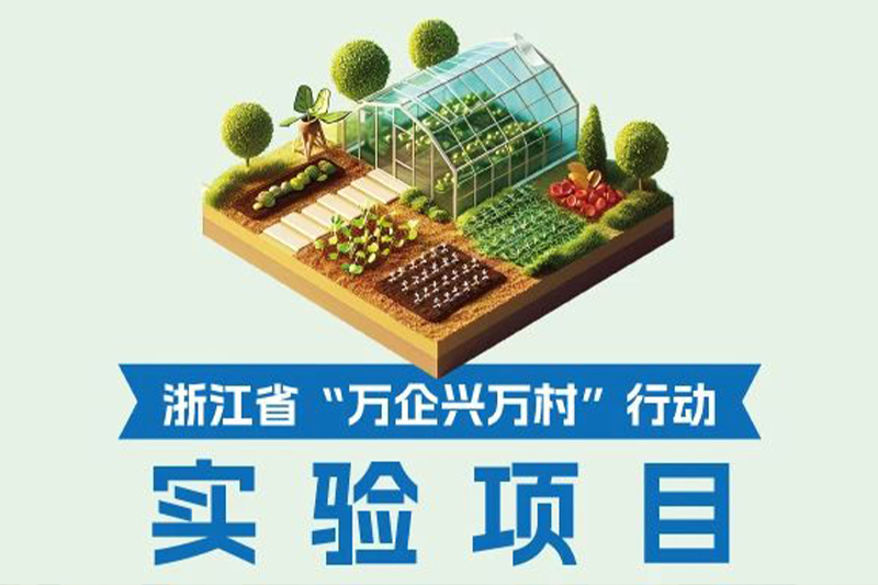 浙江省宣布第三批“万企兴万村”行动省级实验项目