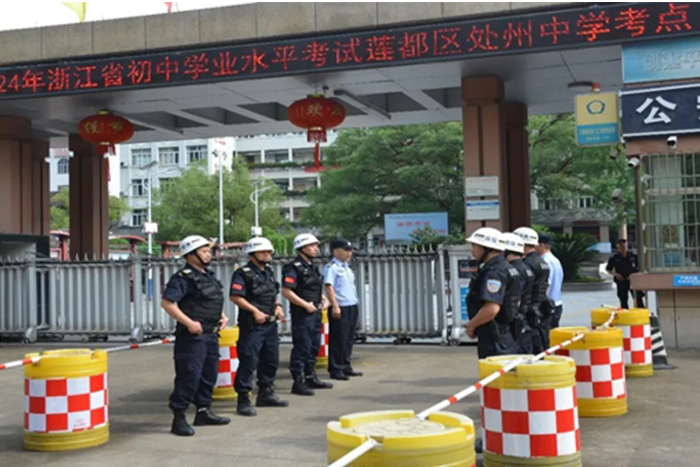 警保联动铸就中考屏障