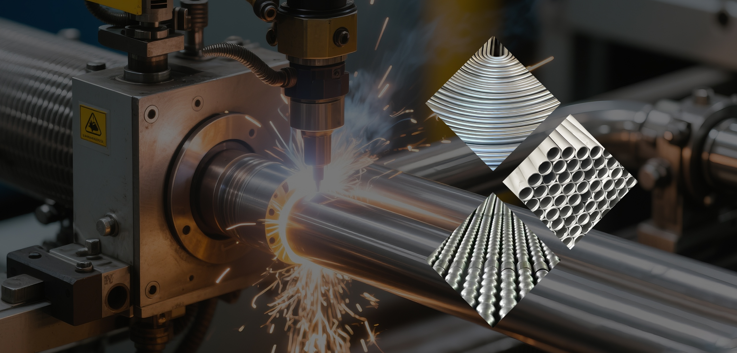 ISO Triple Certified  |  8,000+ Tons/Yr <br/>  <span>Stainless Heat Exchange Tubes</span>