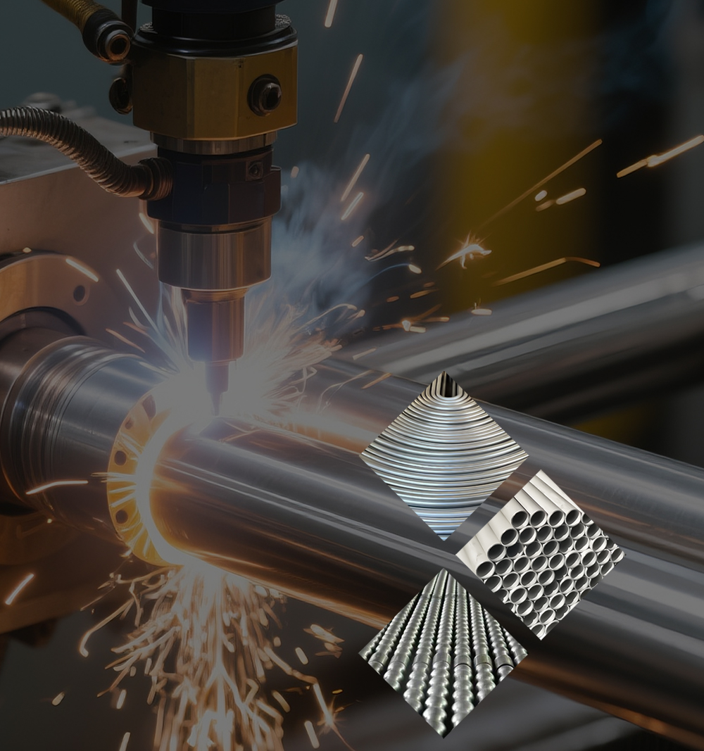ISO Triple Certified  |  8,000+ Tons/Yr <br/>  <span>Stainless Heat Exchange Tubes</span>