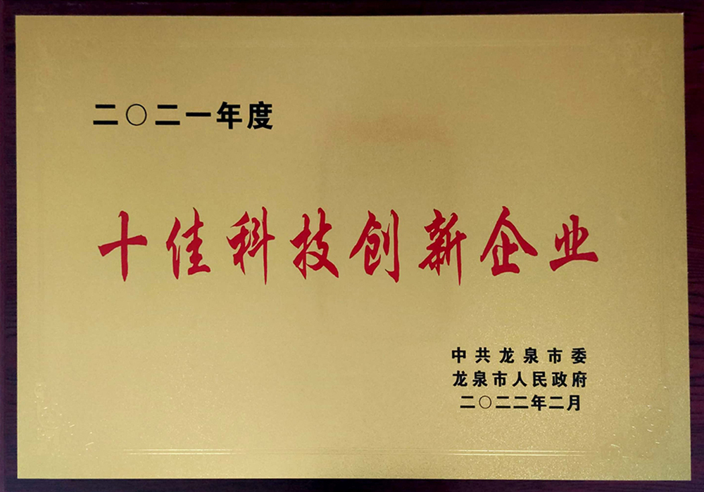 2021年度十佳科技创新企业