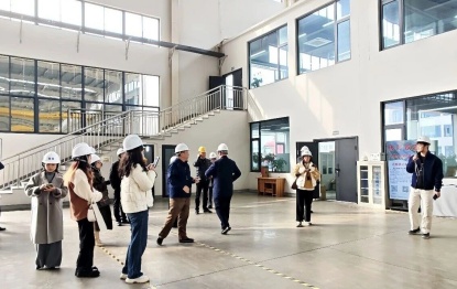 不锈钢行业协会莅临我司参观指导